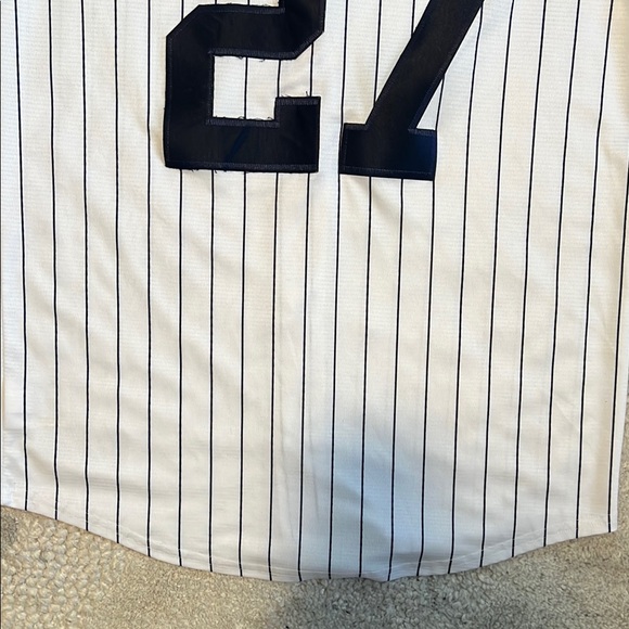 Nike New York Yankees Giancarlo Stanton Pinstripe Jersey - Picture 12 of 12